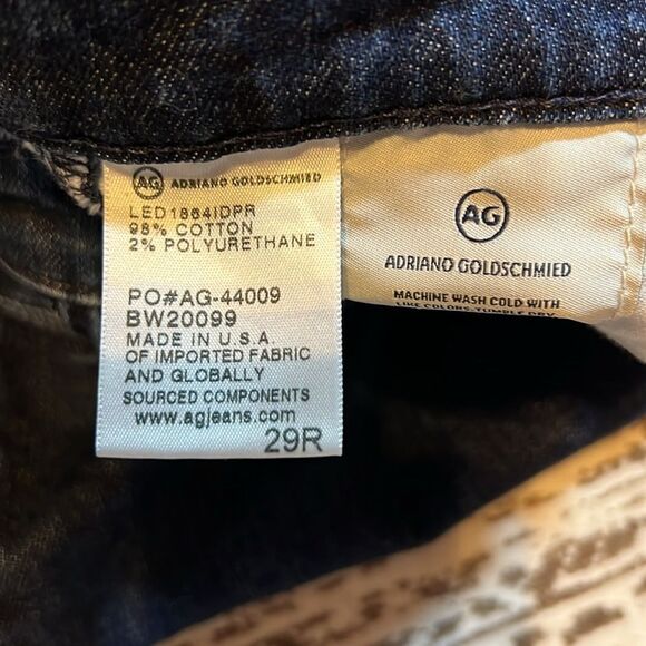 AG Adriano Goldschmied “The Prima Ankle Pintucked Jeans - Picture 6 of 8